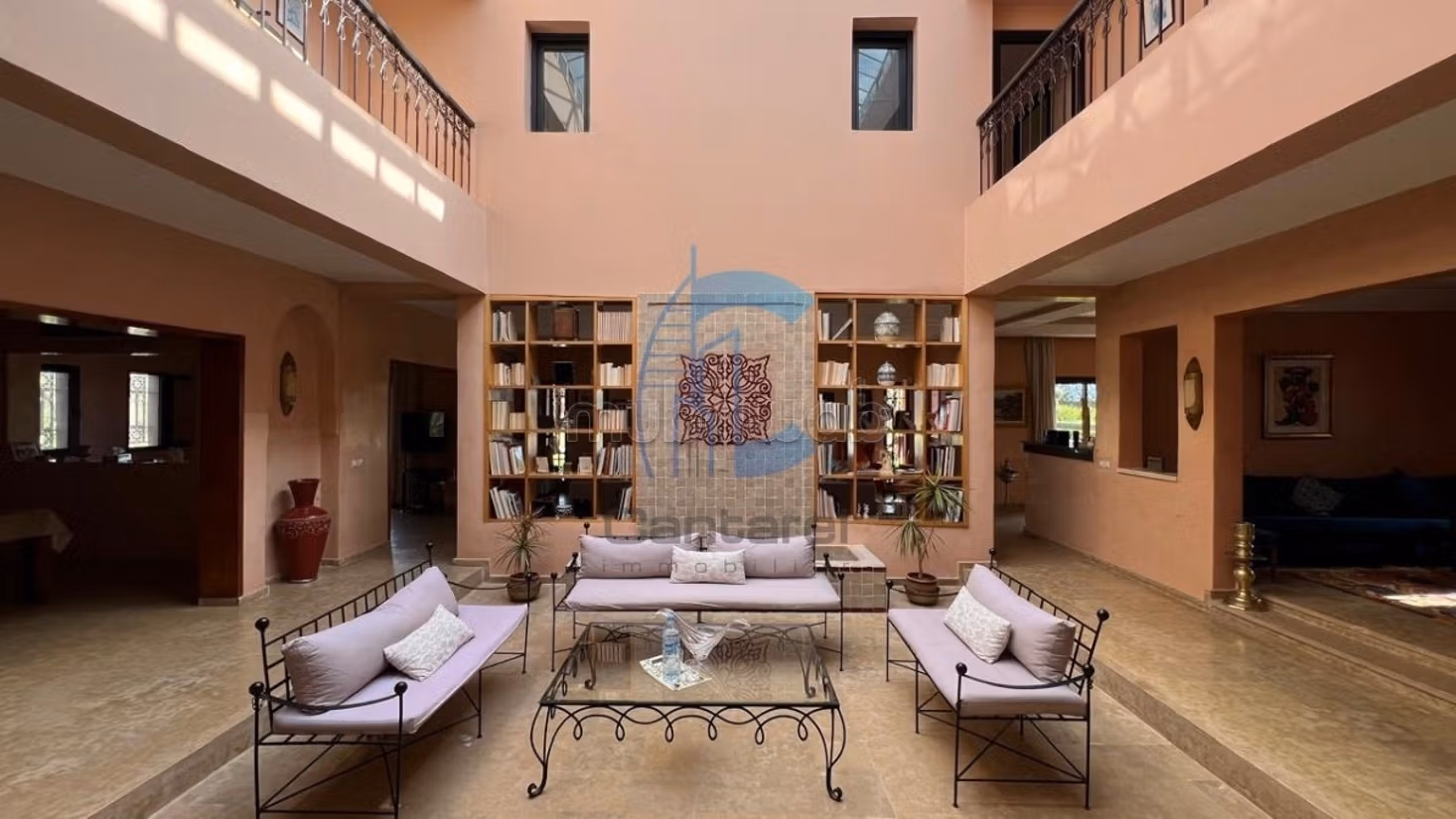 Villa di lusso arredata su 1 ettaro con piscina 26x6 m - strada di Amizmiz, Marrakech