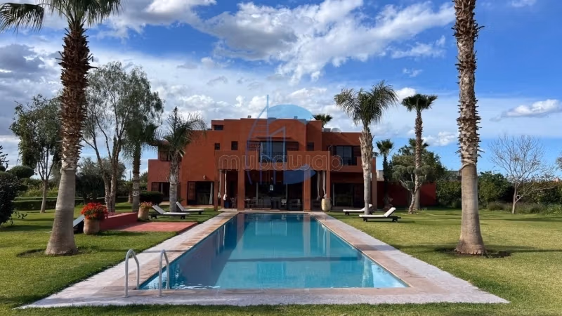 Villa di lusso arredata su 1 ettaro con piscina 26x6 m - strada di Amizmiz, Marrakech