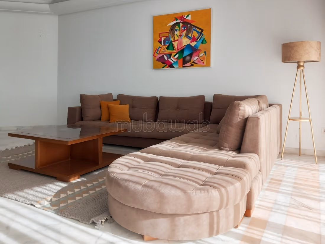 Spacious furnished apartment with lake view