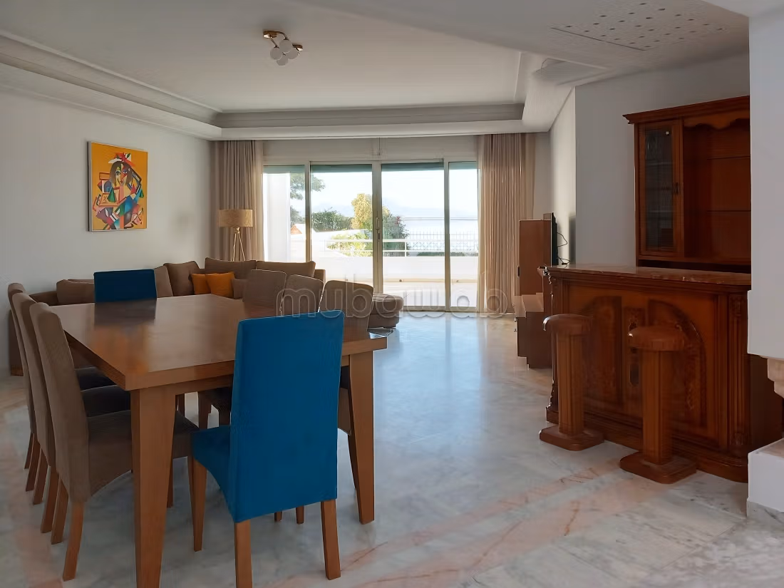 Spacious furnished apartment with lake view
