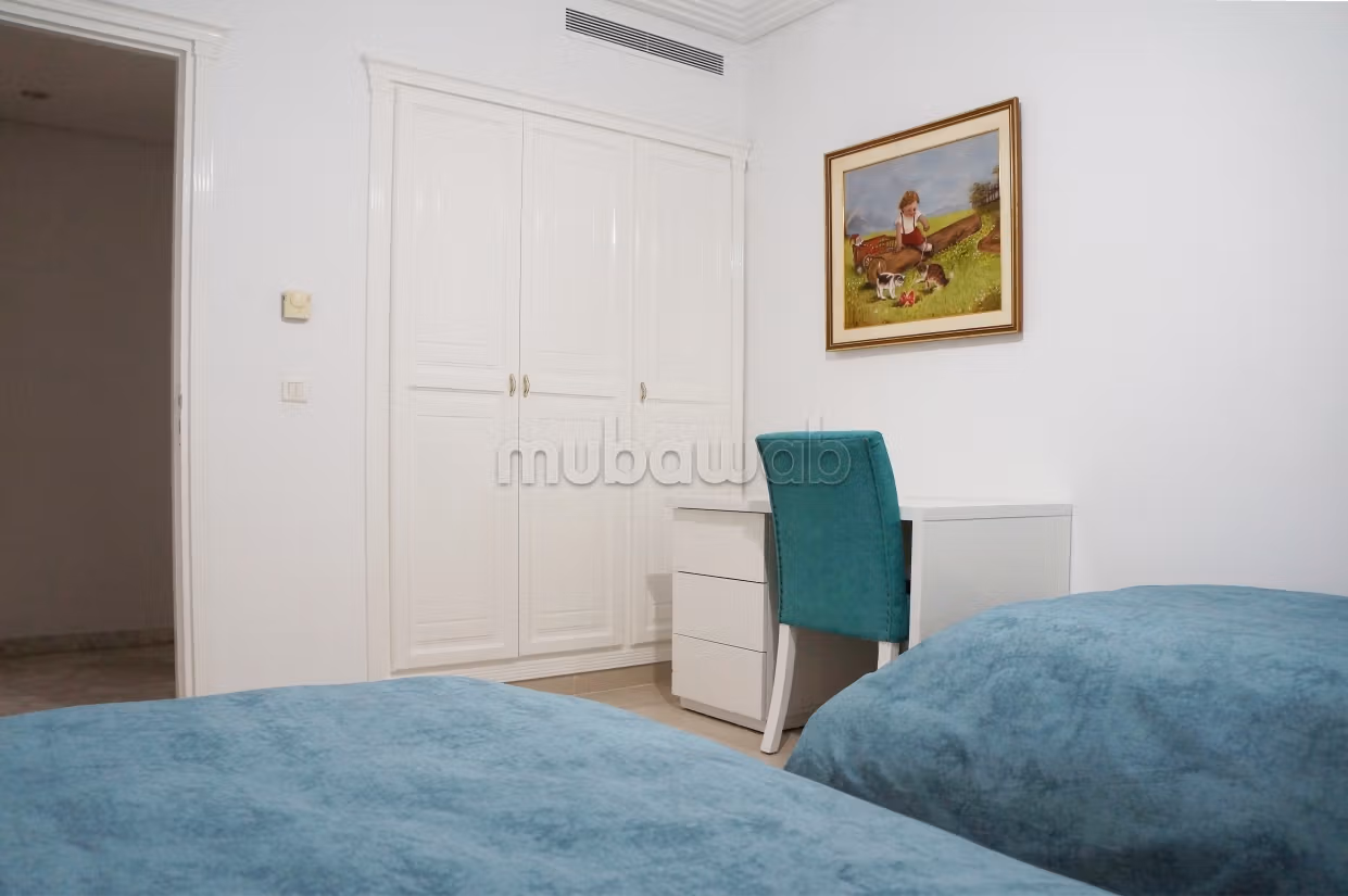Spacious furnished apartment with lake view