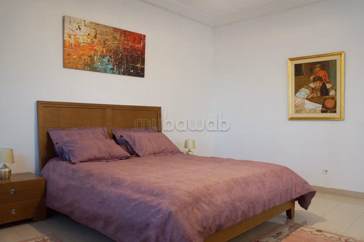 Spacious furnished apartment with lake view
