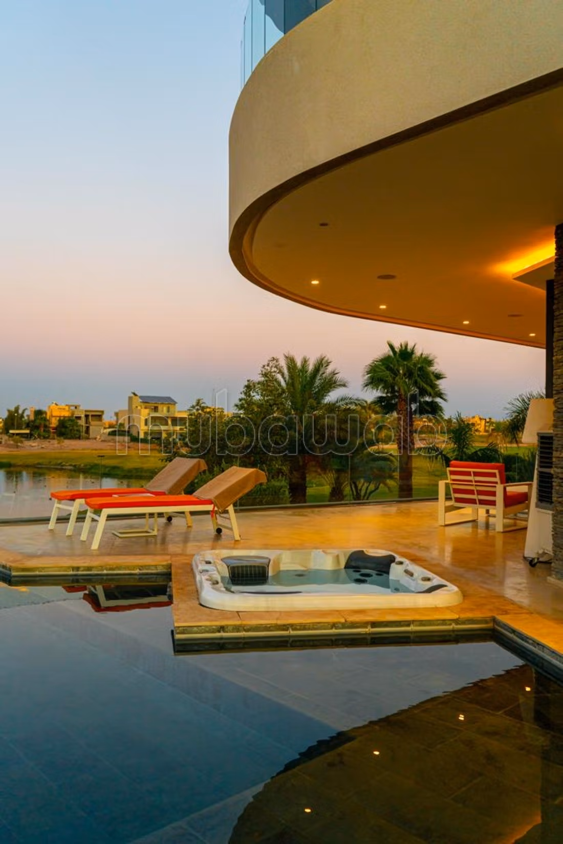 Contemporary villa with private pool