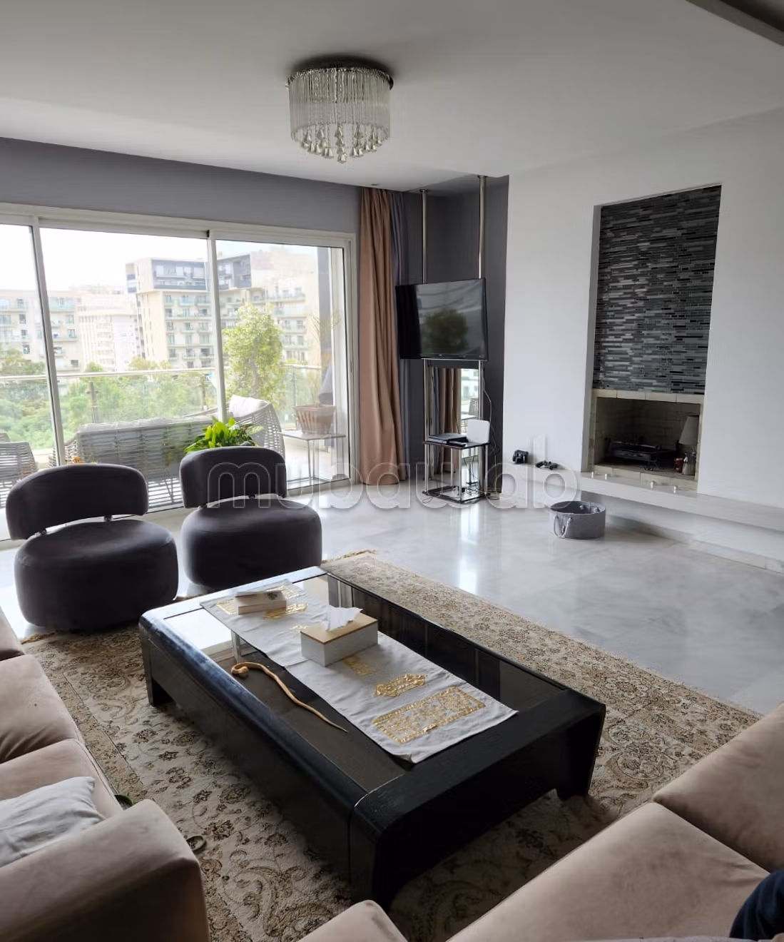 Appartement 3 chbrs à louer meublé à Prestigia
Hay Riad