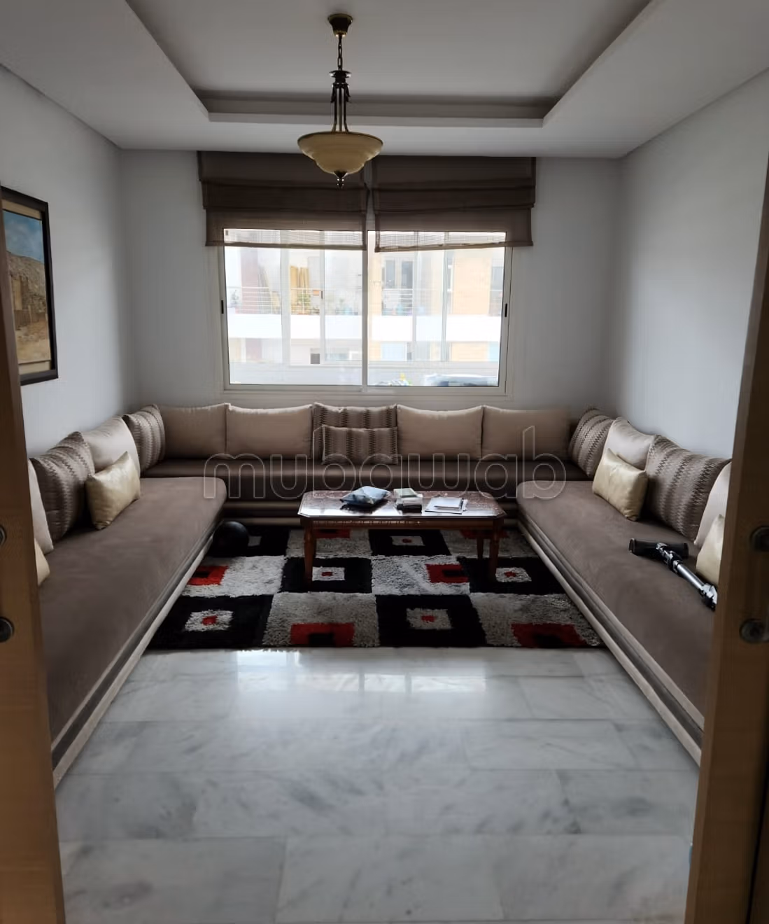 Appartement 3 chbrs à louer meublé à Prestigia
Hay Riad — 2