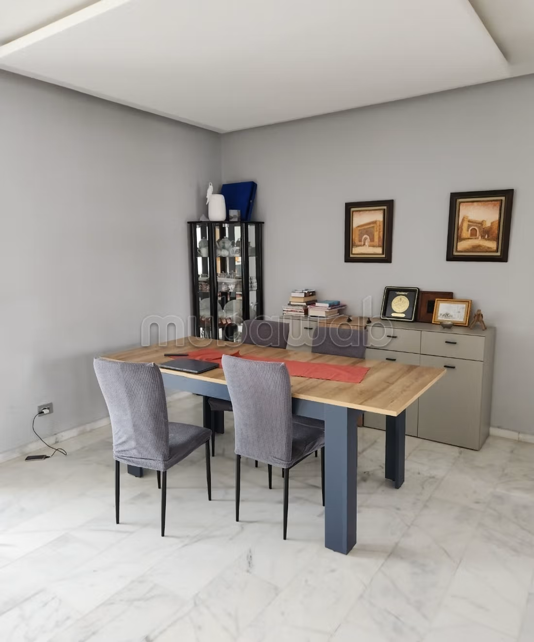 Appartement 3 chbrs à louer meublé à Prestigia
Hay Riad — 4