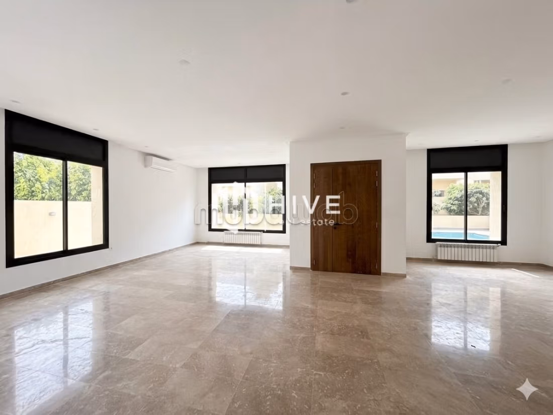 Duplex en location à Gammarth avec piscine