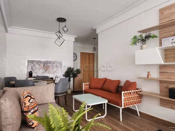 Affitto di uno splendido appartamento a Casablanca Finance City. Superficie di 110 m². Ammobiliato