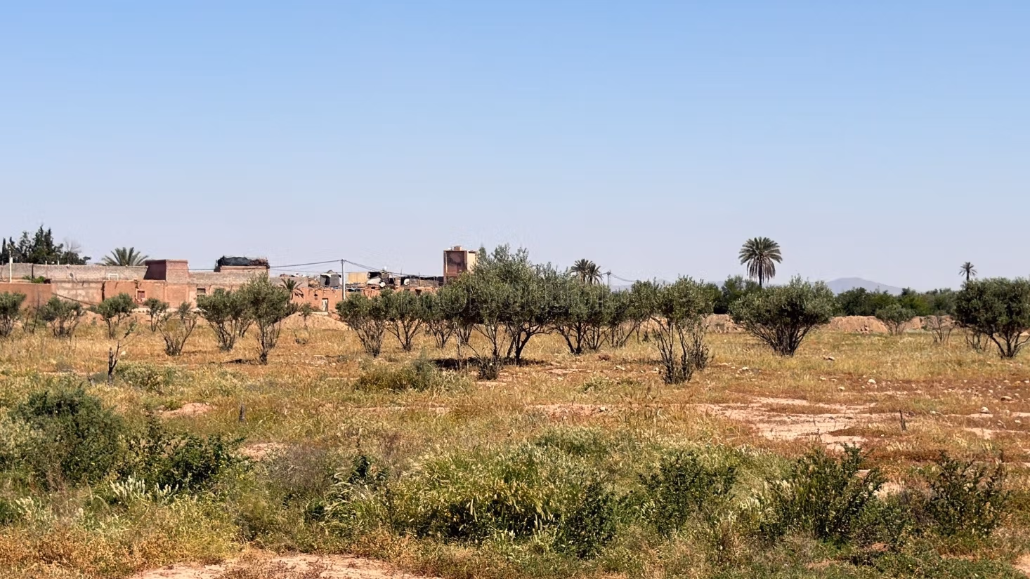 Terrain 2 hectares, paved road, 15 km