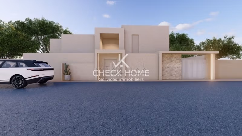A vendre villa en cours de construction à Monchar1