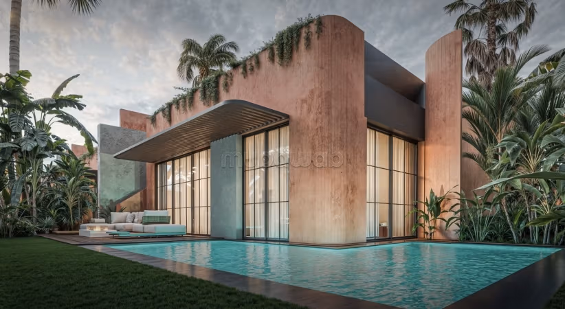 Beau terrain à la vente à Route de l'Ourika. Surface totale 375 m²