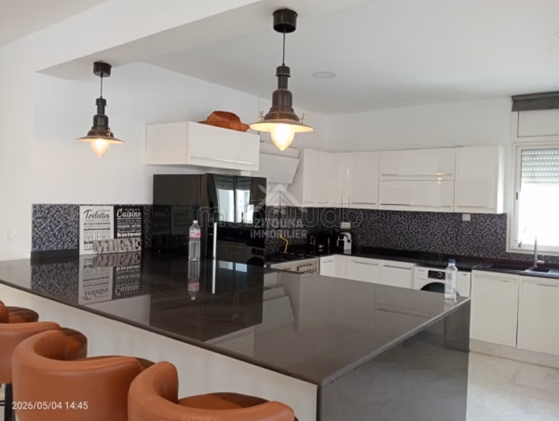 In affitto un piano di villa a Ettabek la Marsa