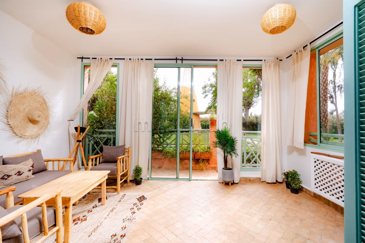 Appartement rez de jardin meublé à louer hivernage — 2