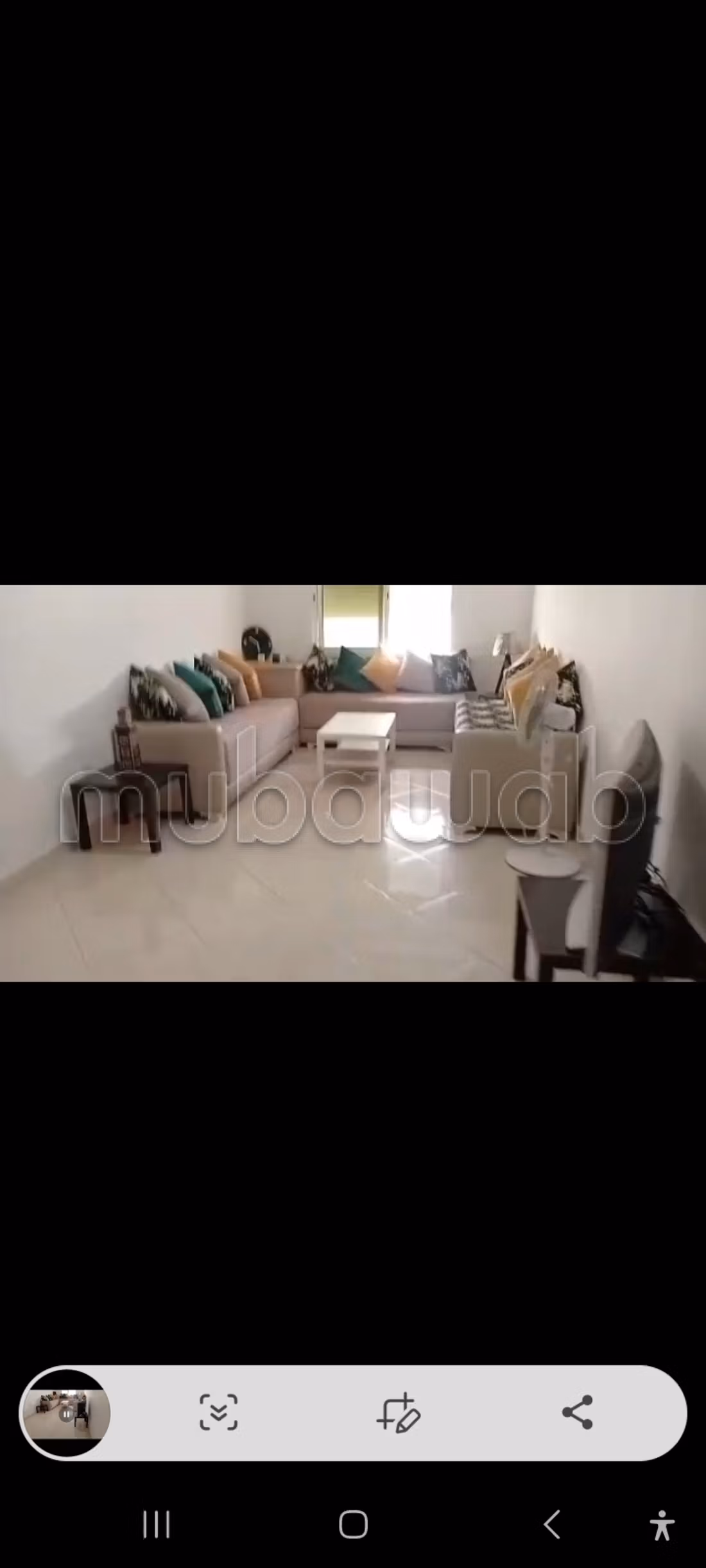 Vente d'un bel appartement à Hay Hassani. 3 chambres. Porte blindée et système de double vitrage
