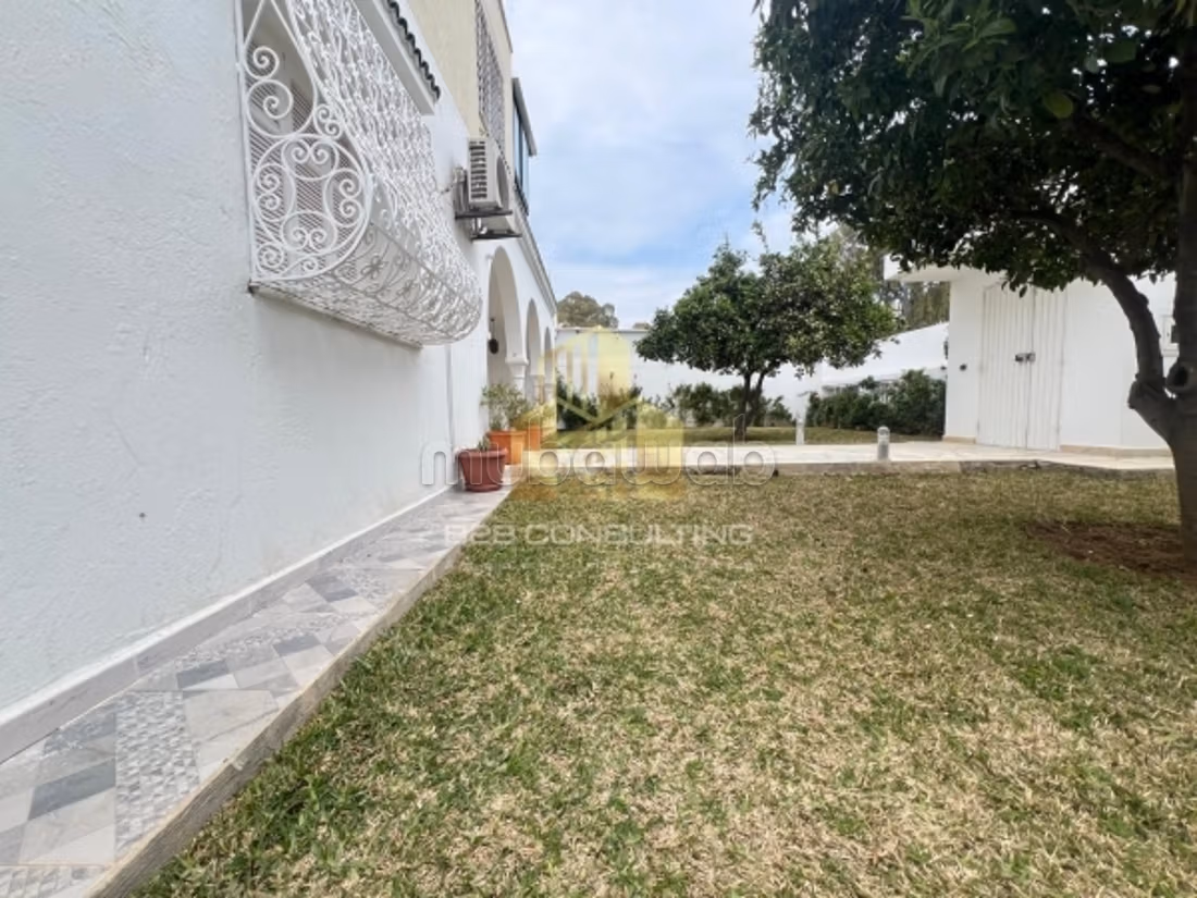 Location r d c d une villa s3 a la marsa