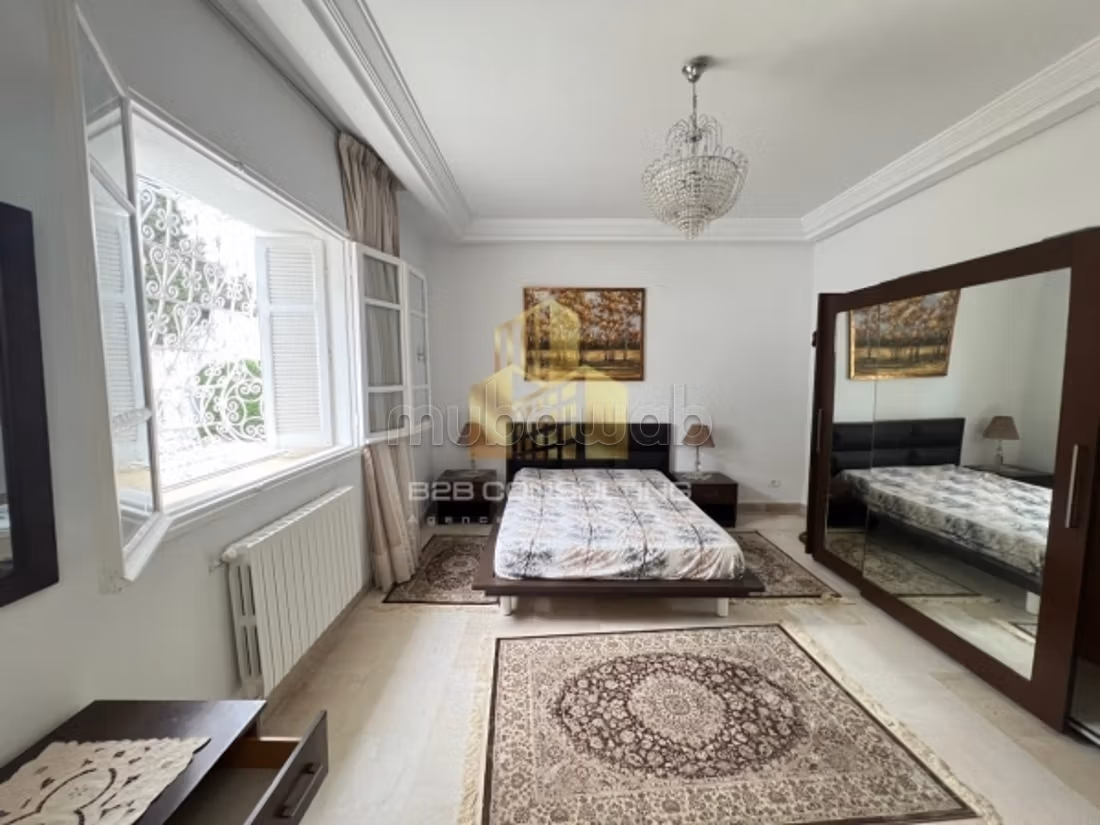 Location r d c d une villa s3 a la marsa