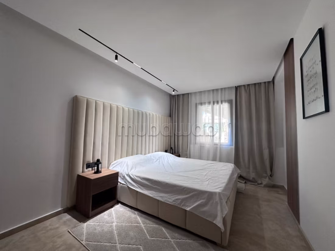 Studio meublé avec jardin privatif – location hybride au mois