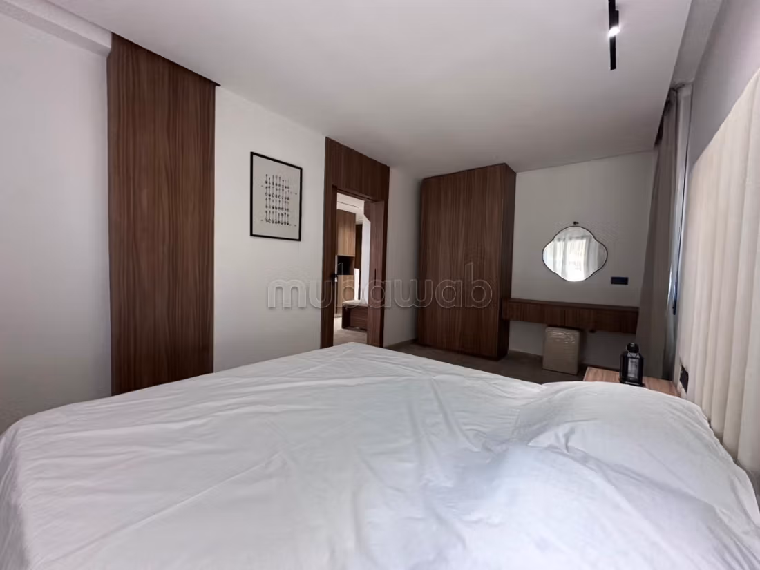 Studio meublé avec jardin privatif – location hybride au mois