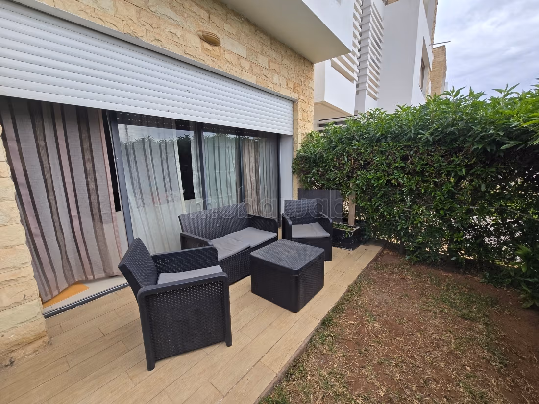 Appartement 120 m² avec jardin privatif – Résidence avec 3 piscines – Dar Bouazza