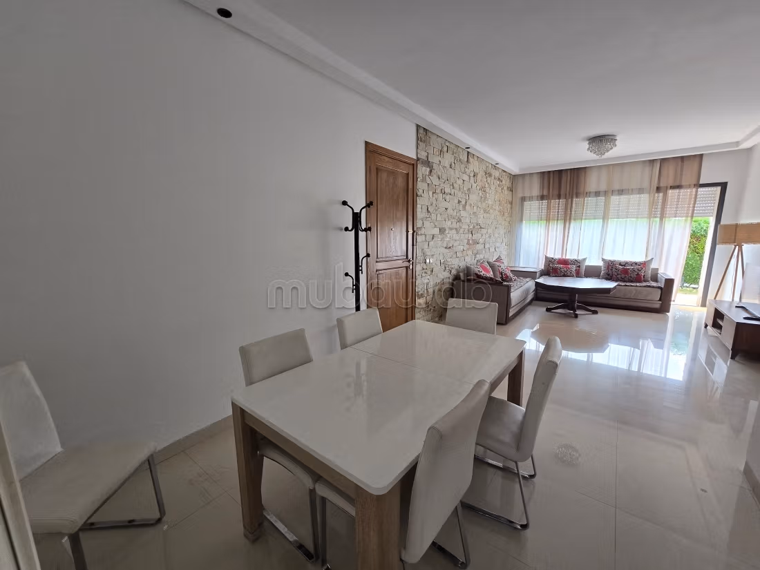 Appartement 120 m² avec jardin privatif – Résidence avec 3 piscines – Dar Bouazza