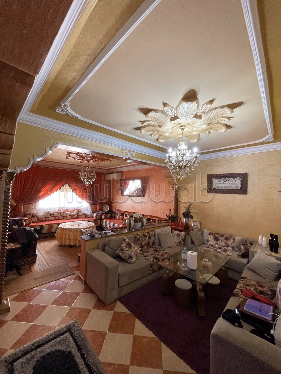 Vend appartement à Medina. 2 pièces. Salon Marocain, sécurité