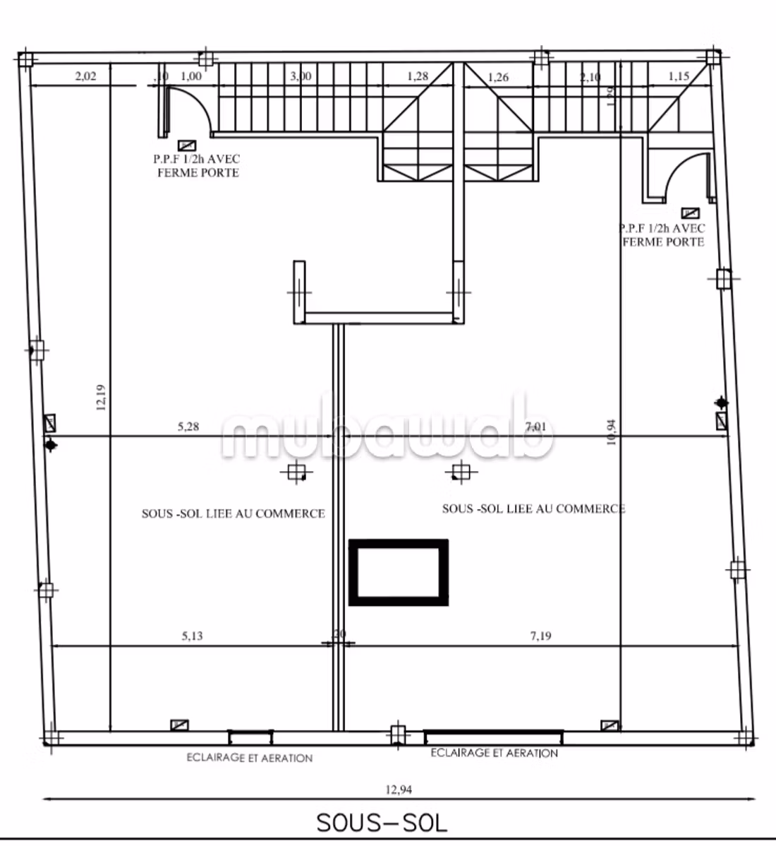 Offices & shops for sale in Hay el matar. Small area 210 m²