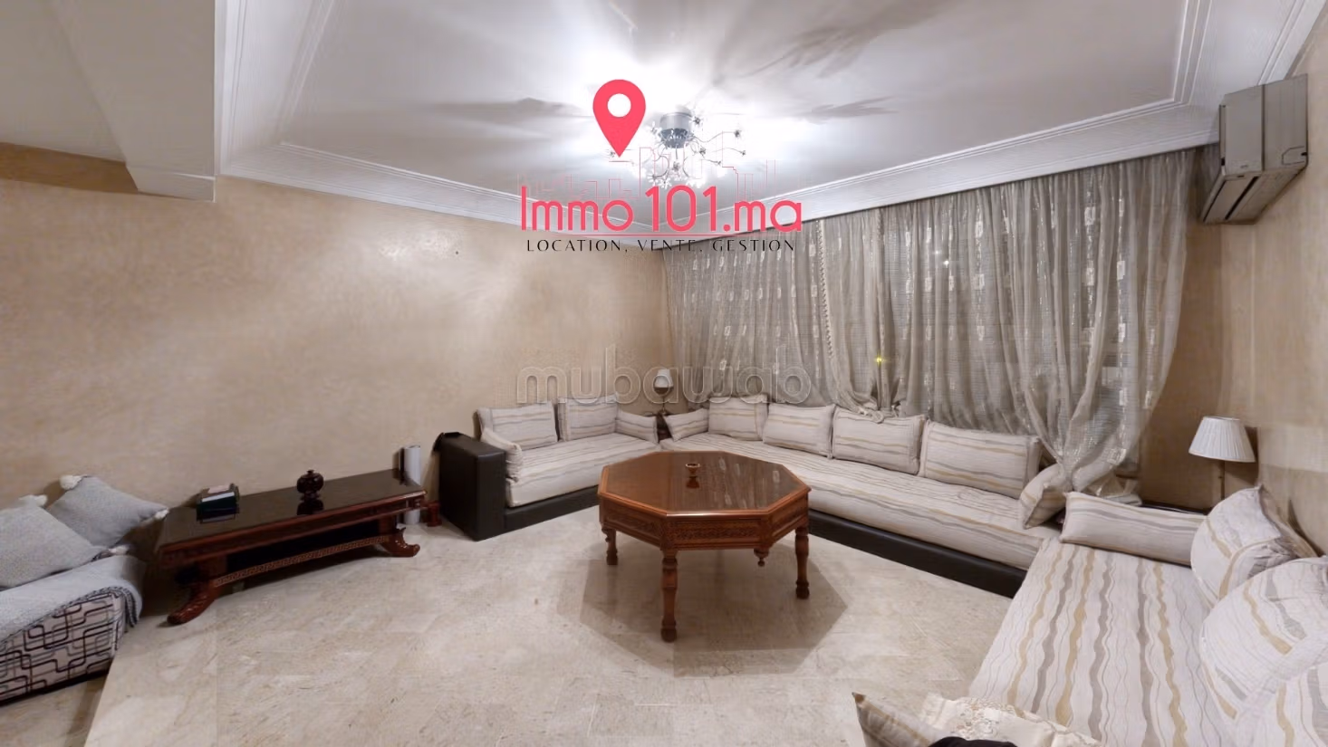 Location appartement vide à Casablanca