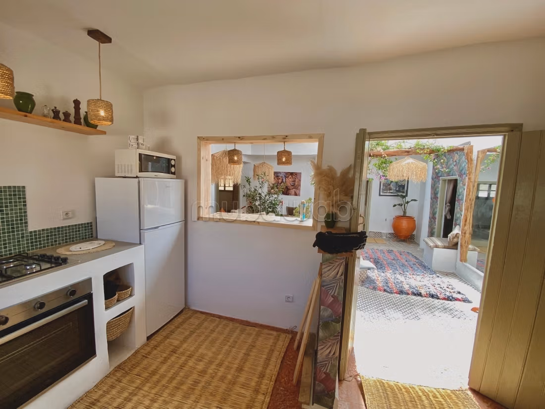 Langdurige locatie riad in Ghazoua. Goed gemeubileerd