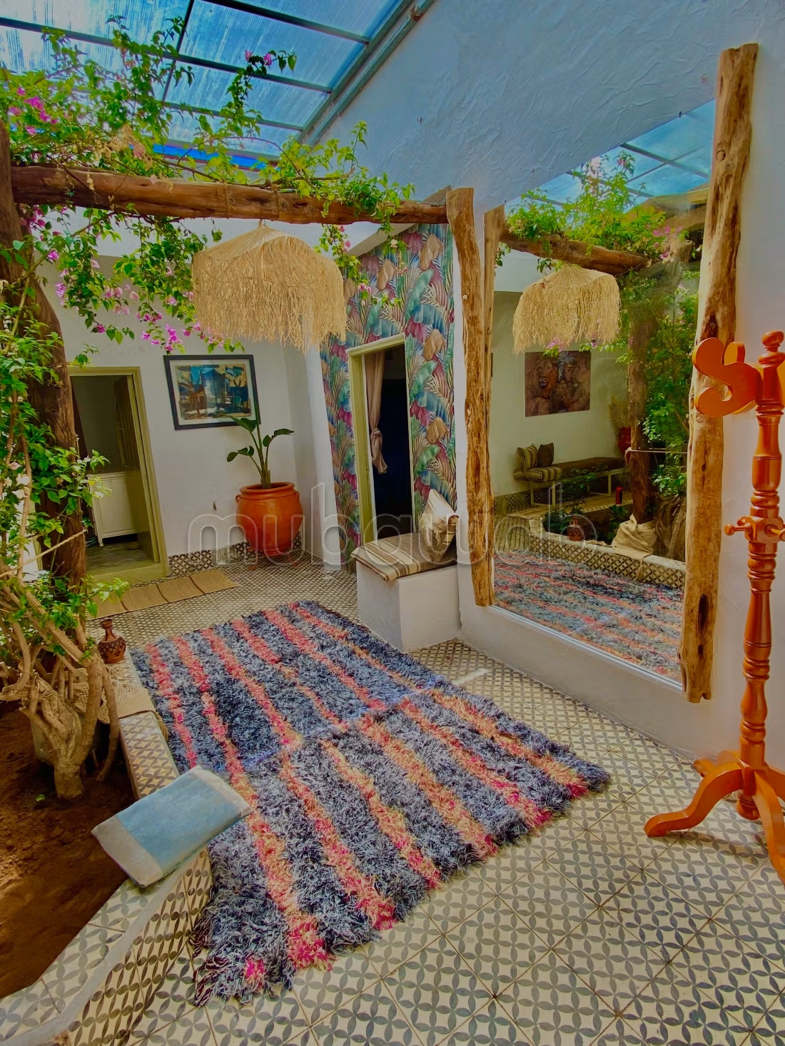 Langdurige locatie riad in Ghazoua. Goed gemeubileerd