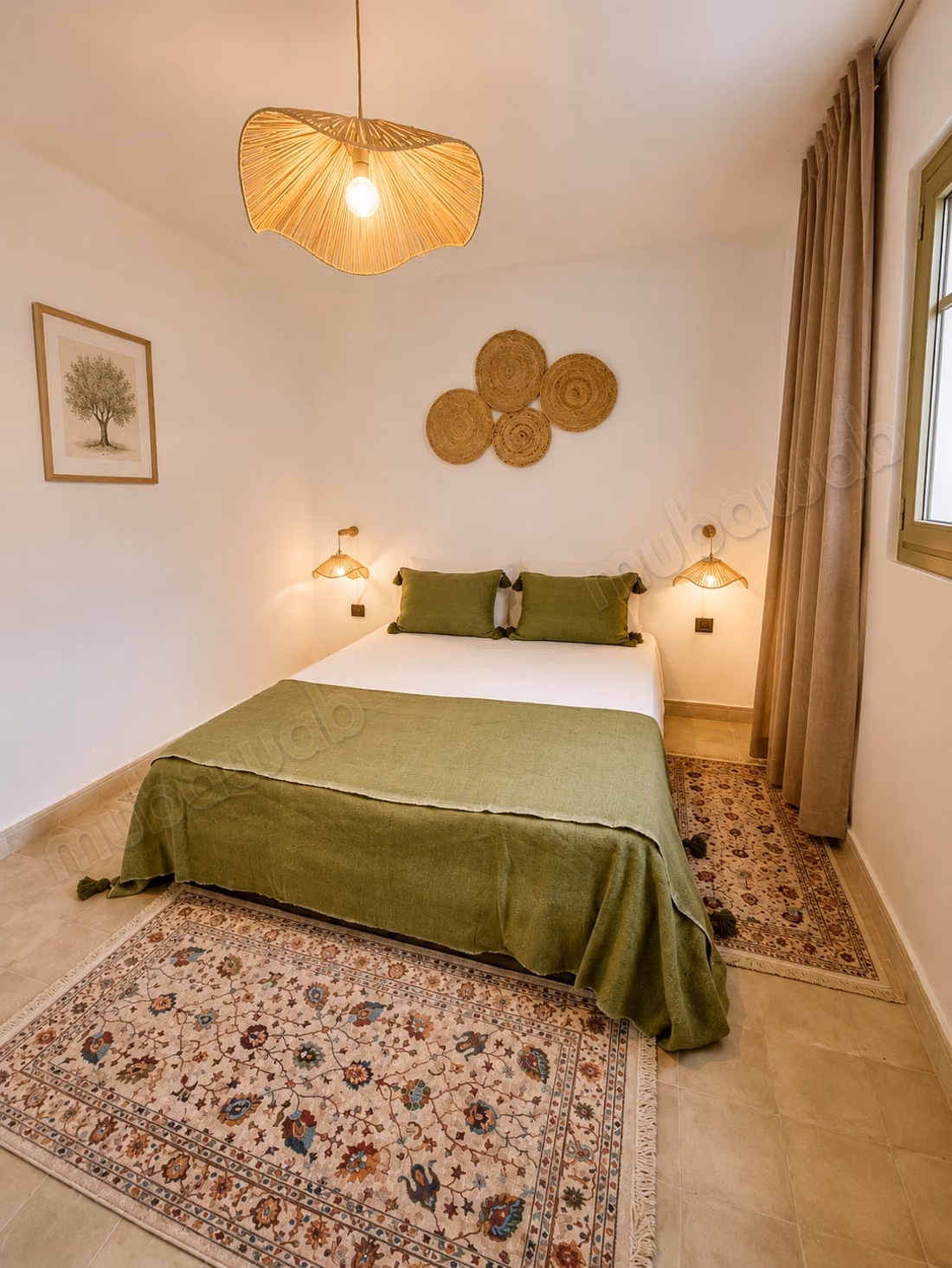 Location longue durée riad a Ghazoua. Bien meublé
