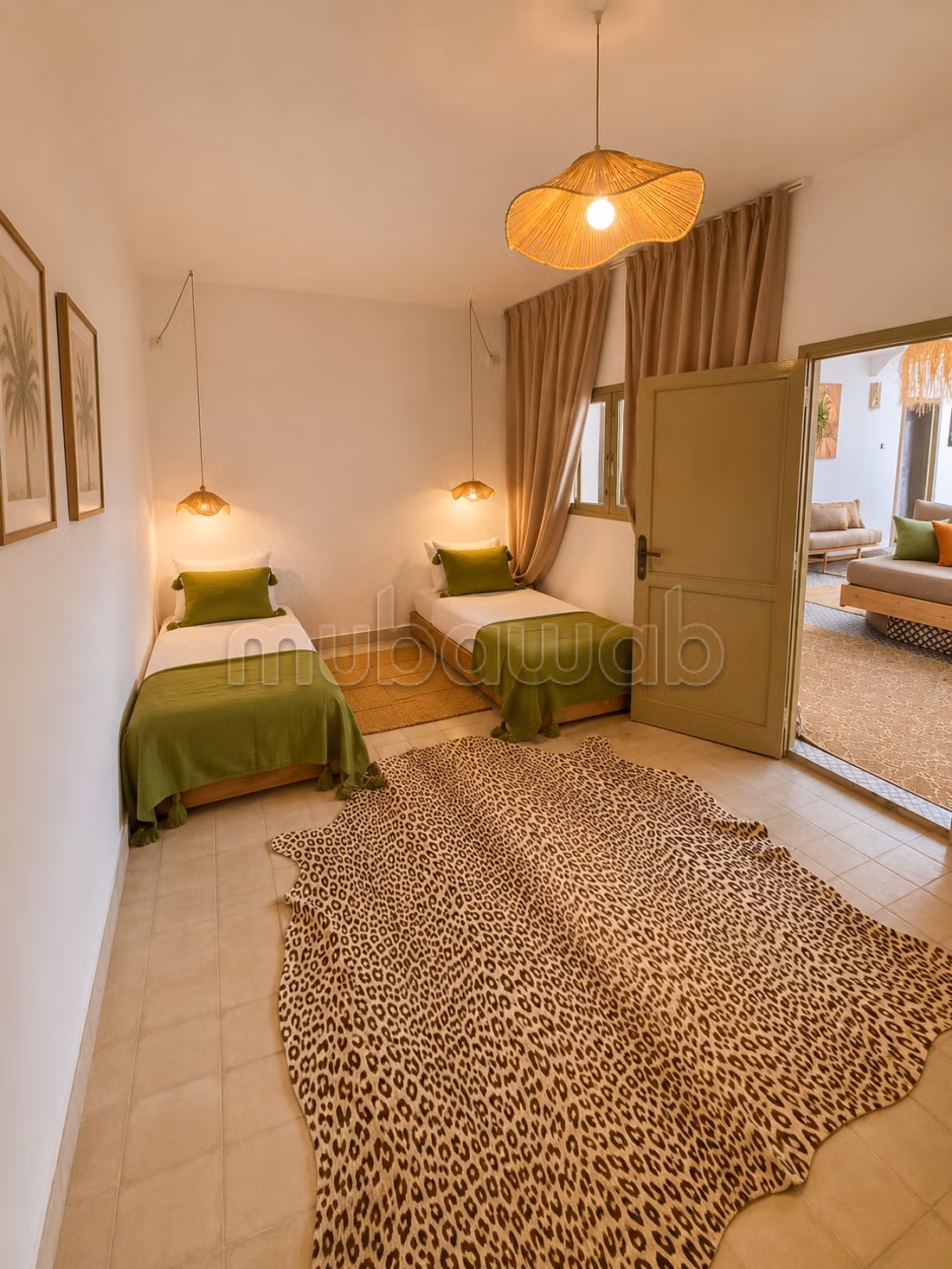 Langdurige locatie riad in Ghazoua. Goed gemeubileerd