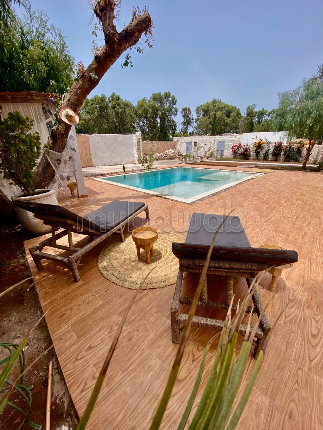 Langdurige locatie riad in Ghazoua. Goed gemeubileerd