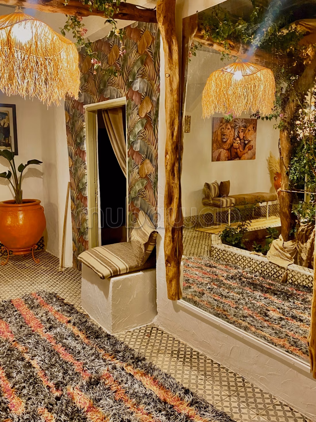 Langdurige locatie riad in Ghazoua. Goed gemeubileerd