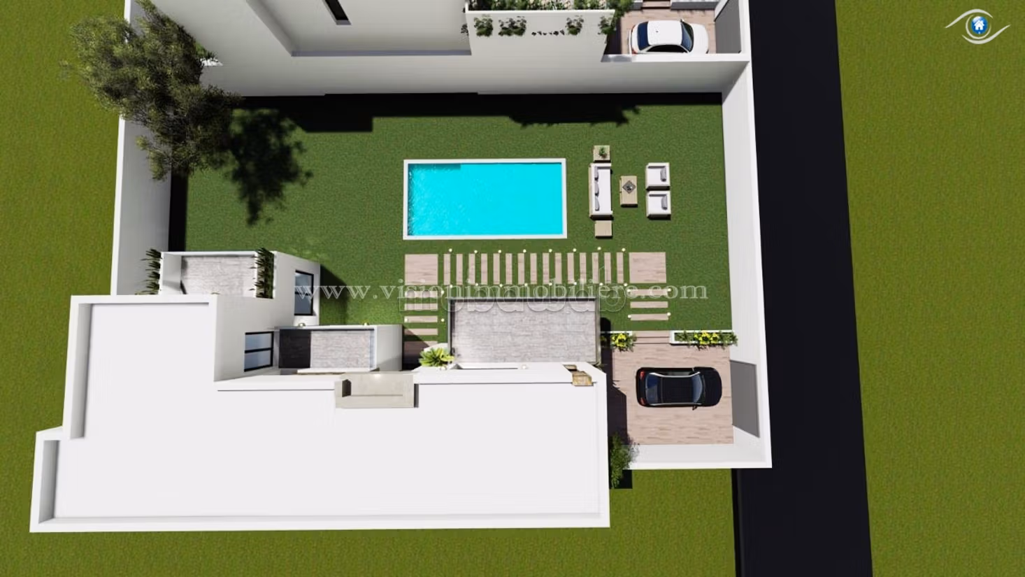 Vente Villa Santorin S3 Hammamet yasmine