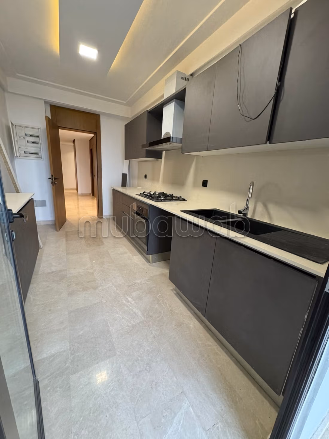Location appartement vide 3 chambres à Casablanca 
Finance City