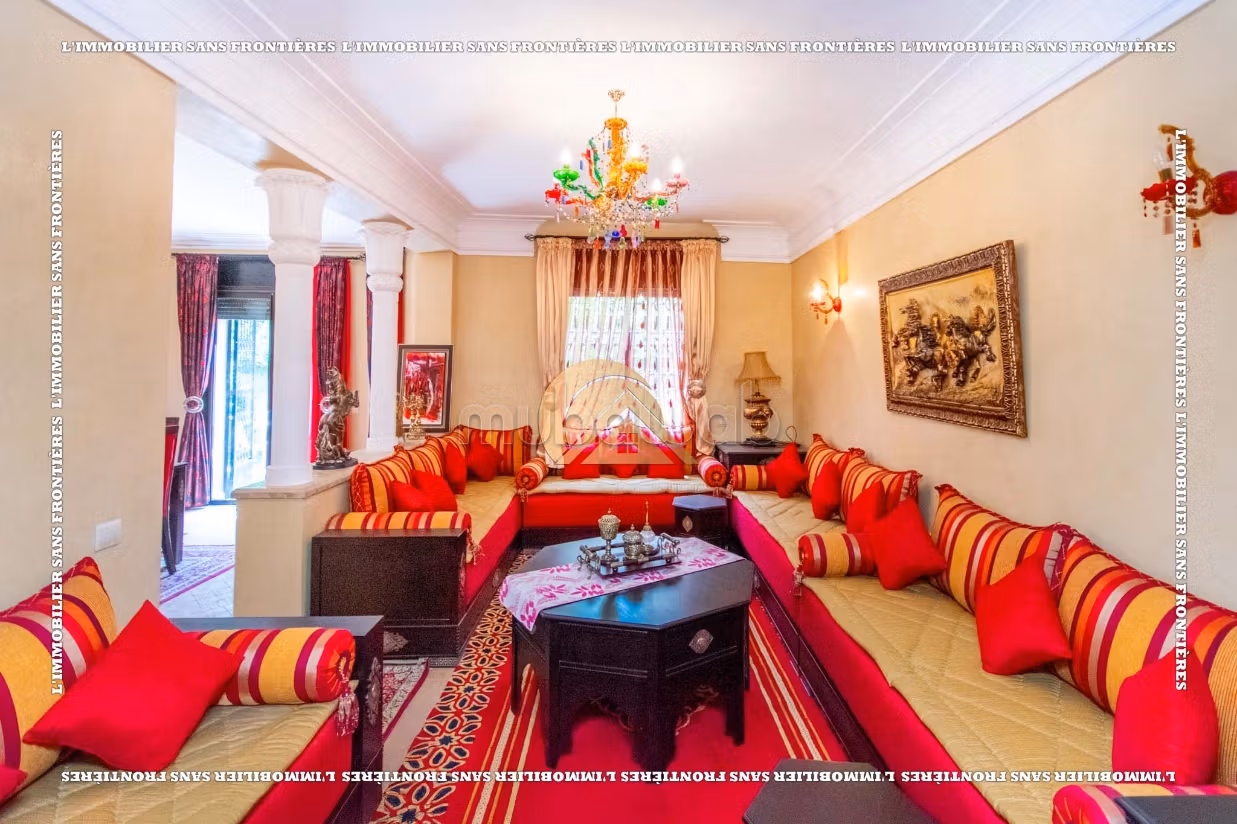 Villa meublée à vendre – Résidence sécurisée à Targa,
Marrakech