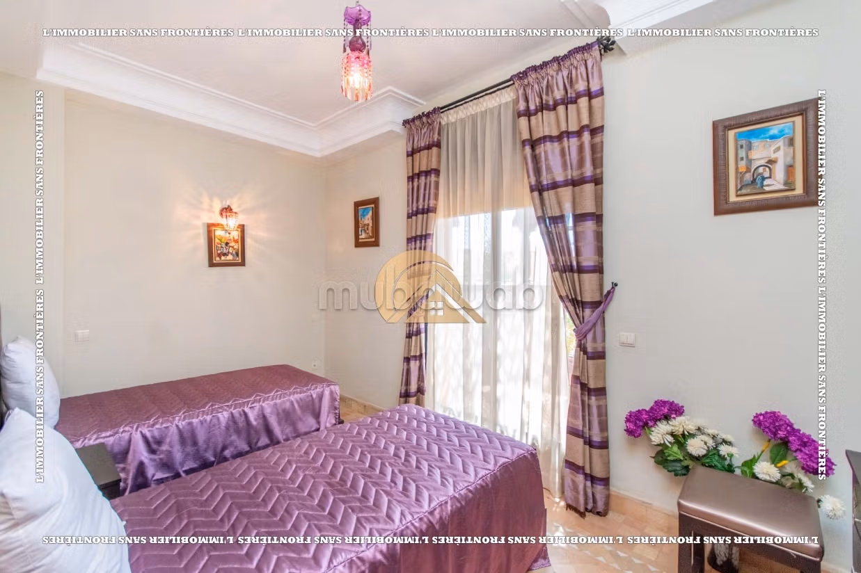 Villa meublée à vendre – Résidence sécurisée à Targa,
Marrakech