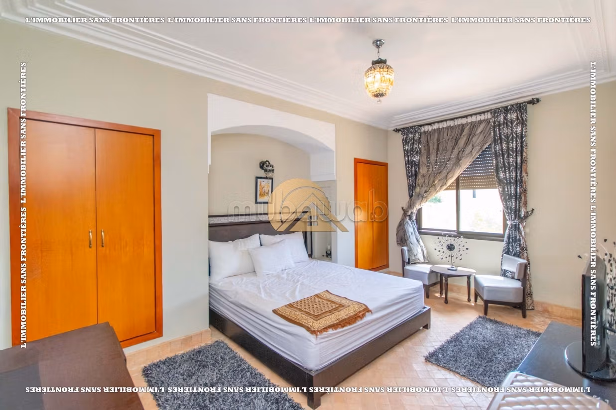 Villa meublée à vendre – Résidence sécurisée à Targa,
Marrakech