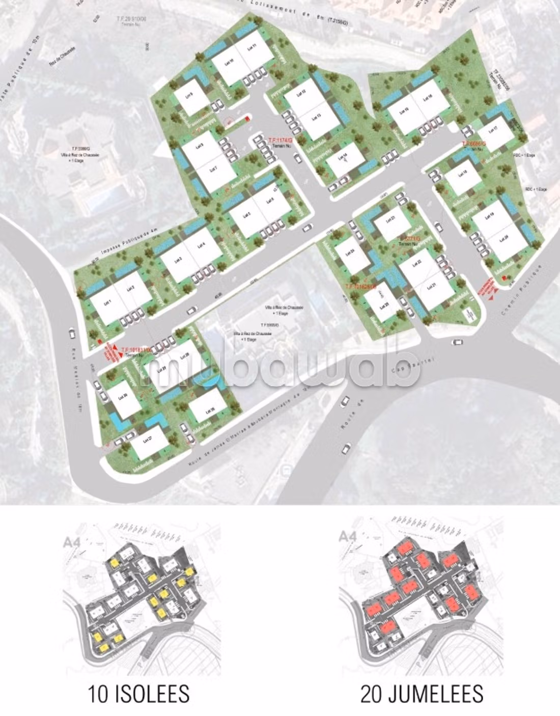 Luxueuses villas – isolées