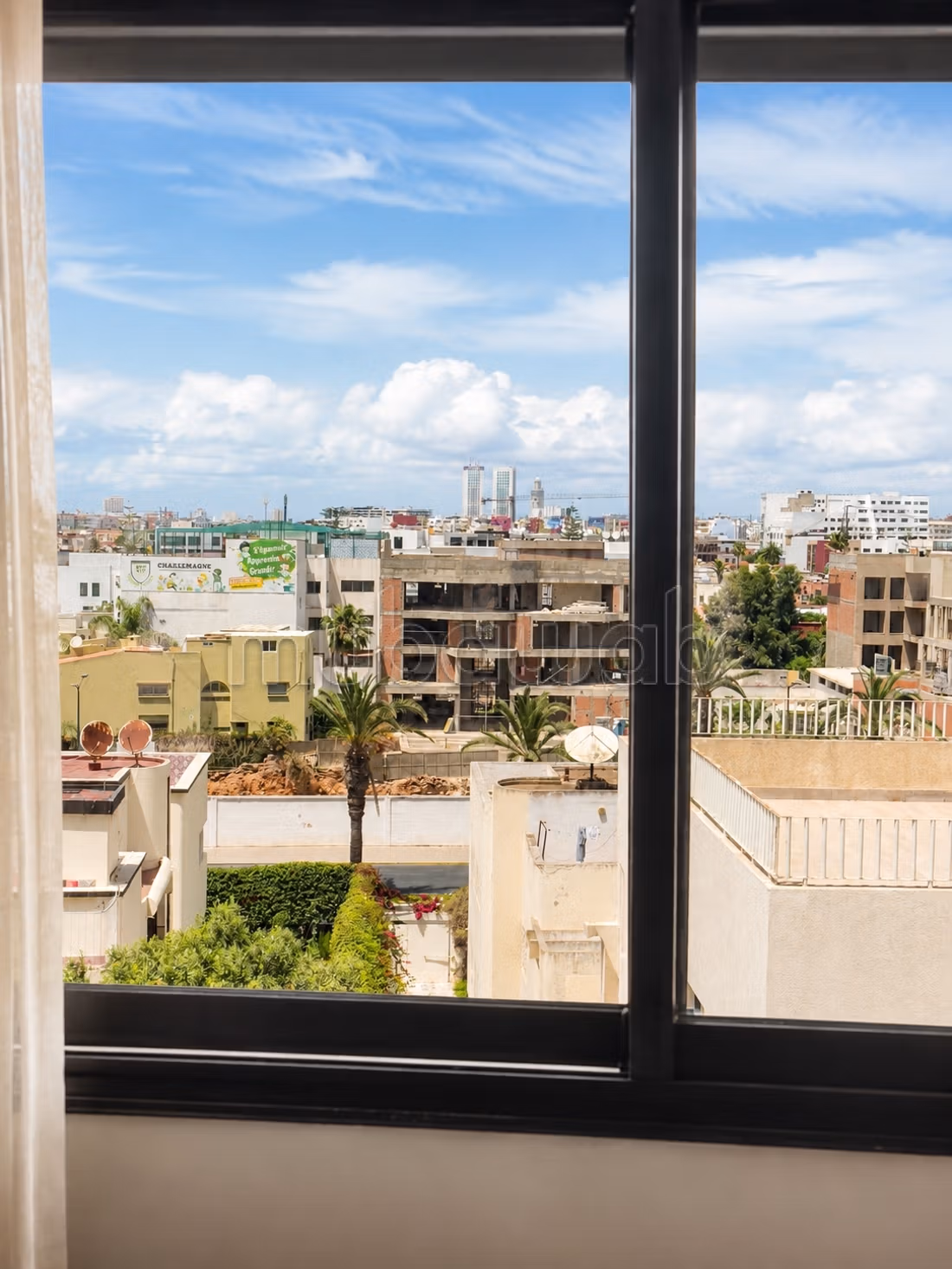 Gemeubileerde studio te huur Oasis, bd Ghandi