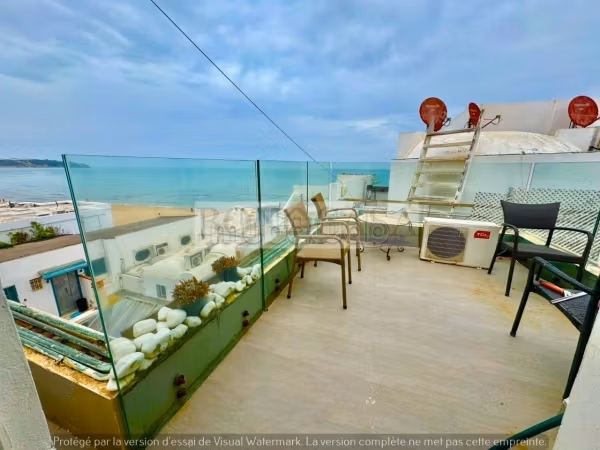 S1 Meublé vue mer à louer à la Marsa