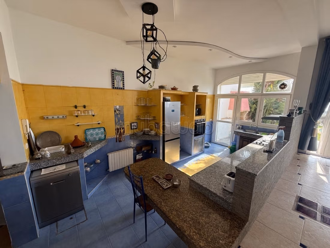 Dar Bouazza – Superbe villa meublée FRONT MER 5CH