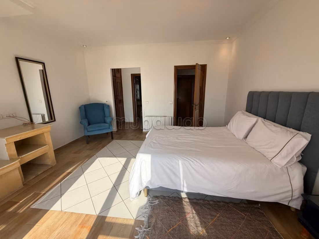 Dar Bouazza – Superbe villa meublée FRONT MER 5CH
