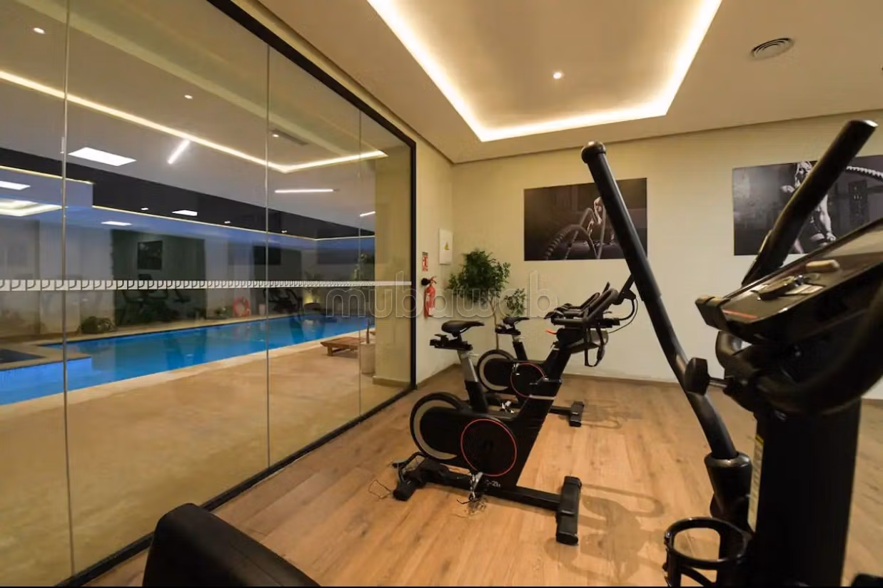 Location d'un appartement moderne meublé à Guéliz