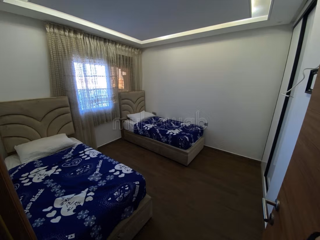 Apartment for rent in val fleuri. 
Total area 100 m². 
Furnishings