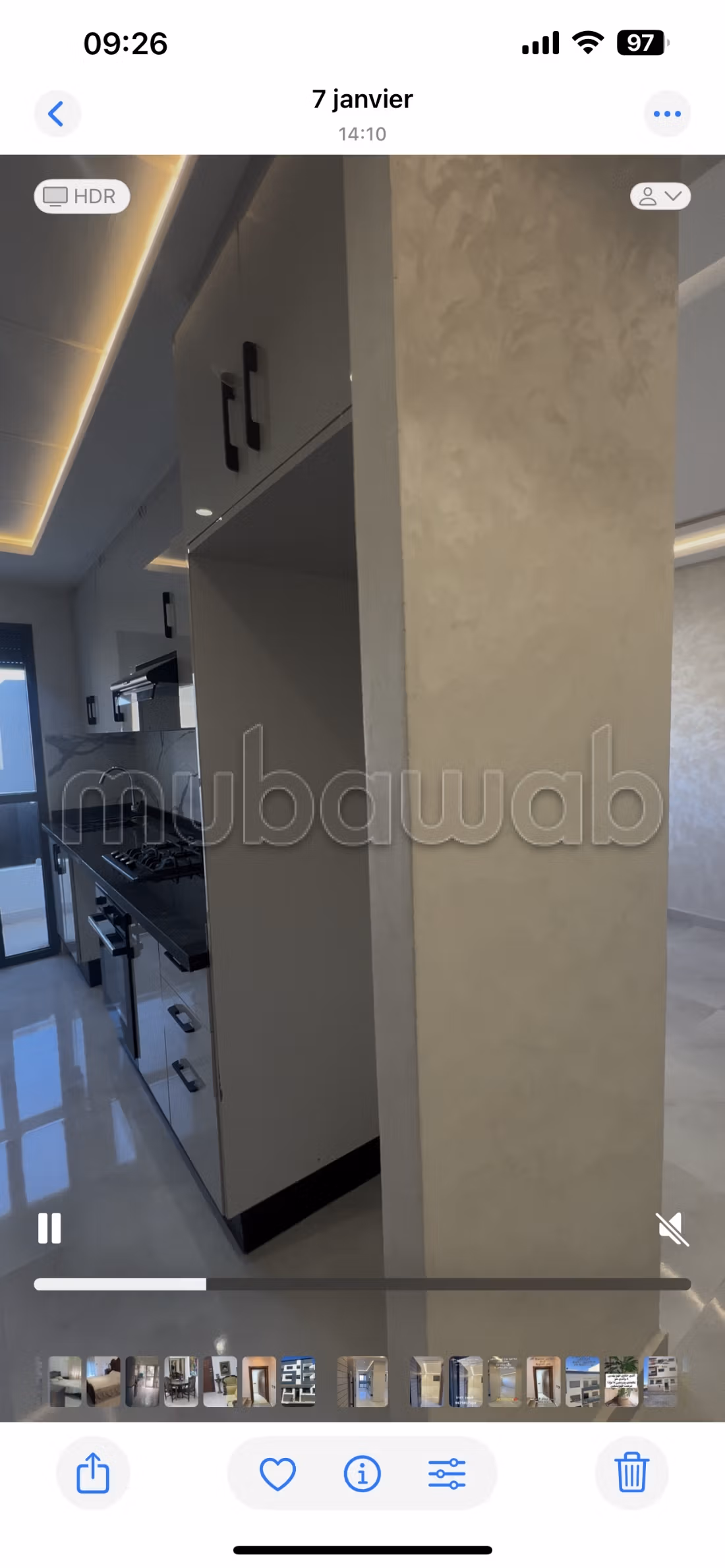 Apartment to purchase. Surface area 54 m². Fully equipped kitchen