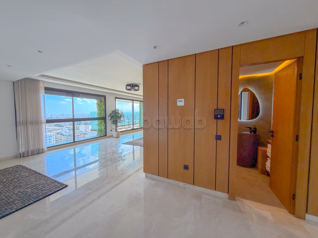 Location en exclusivité — Penthouse au Quartier Financier de Casablanca — 5