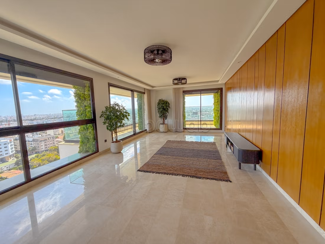 Location en exclusivité — Penthouse au Quartier Financier de Casablanca — 6
