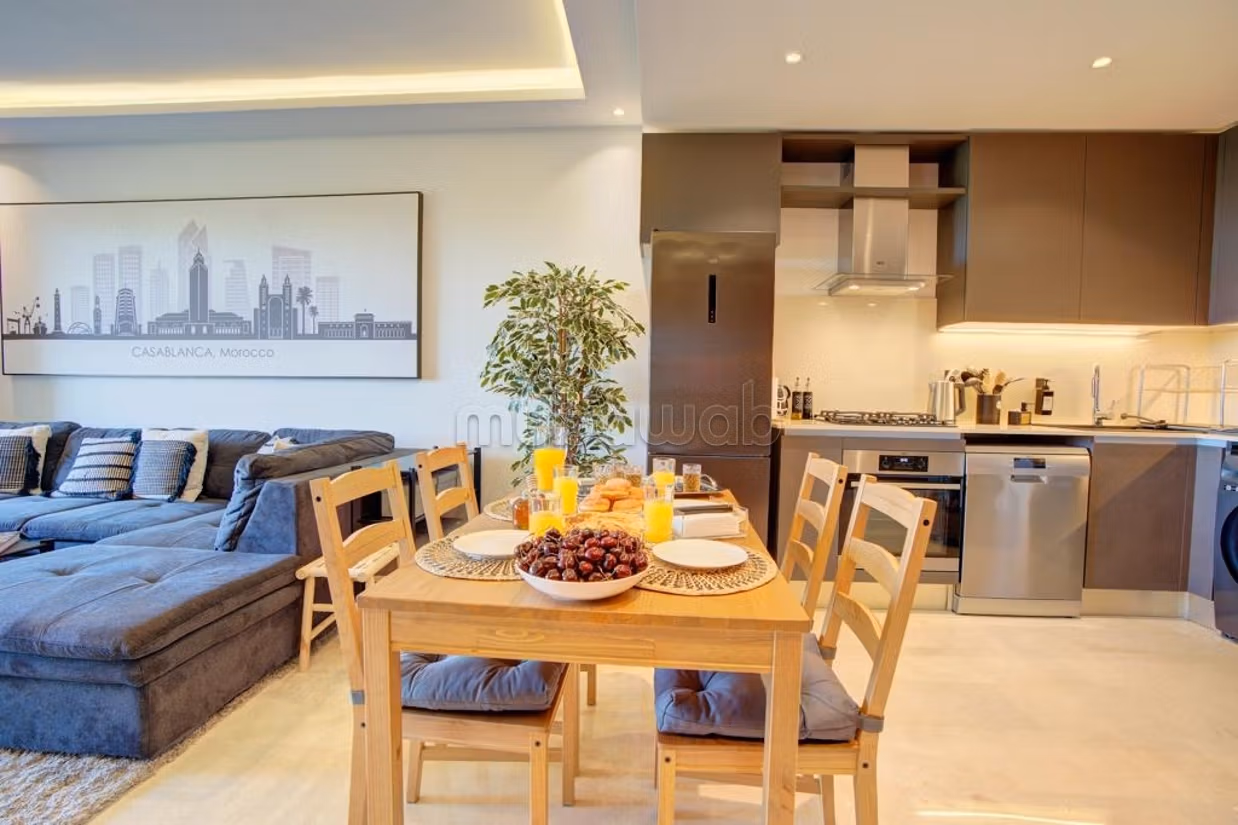 Exclusive – Studio Meublé avec Terrasse à Casablanca
Finance City — 5