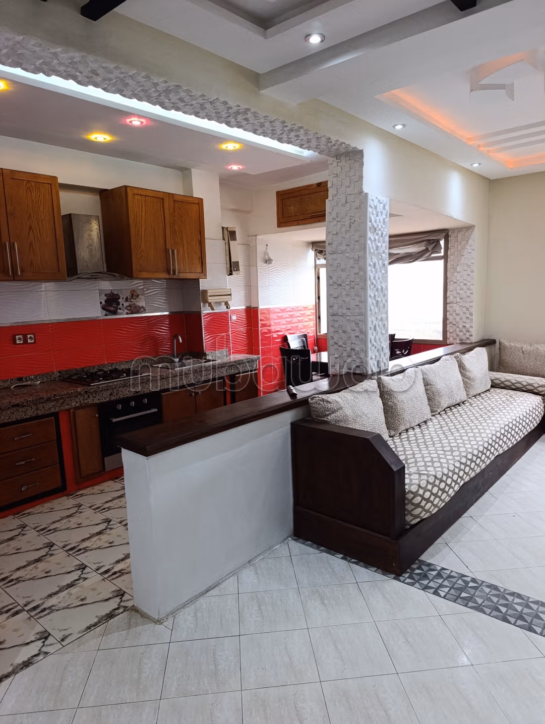 Appartement meublé vue imprenable sur mer 
corniche de salé